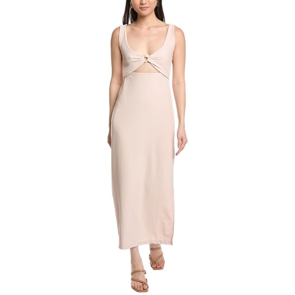 Tiare Hawaii Womens  Amore Maxi Dress, Brown